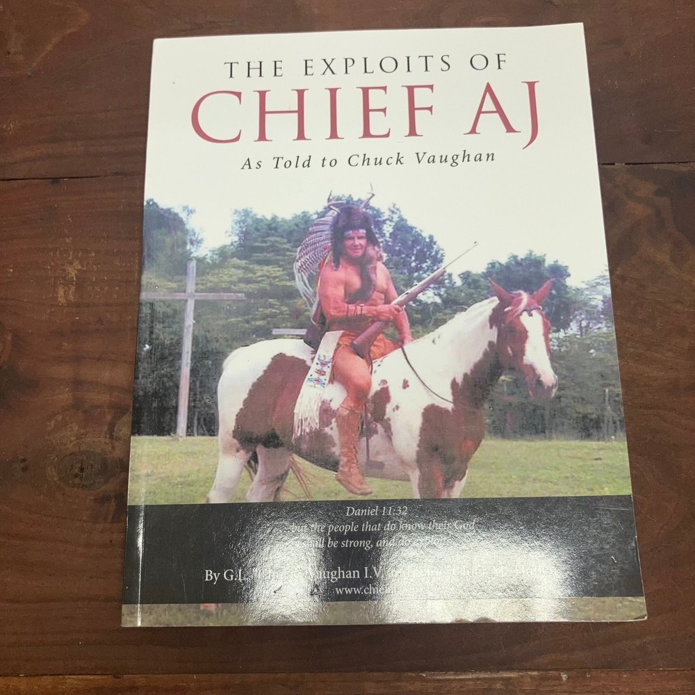 The Exploits of Chief AJ Chuck Vaughan 2018 Signed Memoir iUniverse